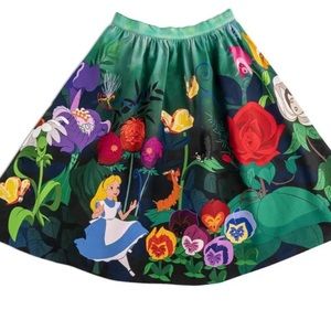 Alice in Wonderland Stitch Shoppe Skirt - RARE / DISCONTINUED